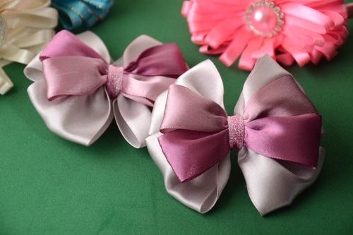 Unusual handmade hair clip bright beautiful jewelry designer accessories  - MADEheart.com