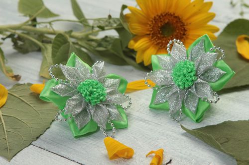 Gomas para el pelo artesanales bonitas accesorio para niñas regalo original - MADEheart.com