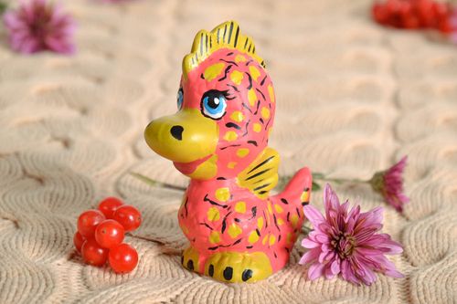 Estatueta de cerâmica para interior Dragão - MADEheart.com