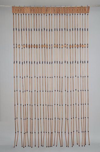 Wooden curtain for a doorway - MADEheart.com