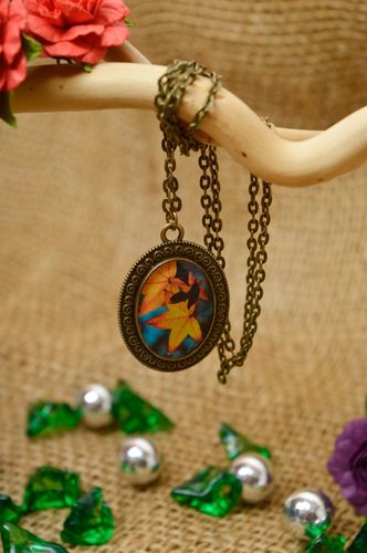 Schmuck handgemacht Halskette mit Anhänger Halskette für Frauen Schmuck Anhänger - MADEheart.com