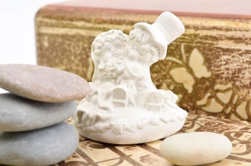 Statuette en plâtre fait main Figurine décorative enfants Objet de décoration - MADEheart.com