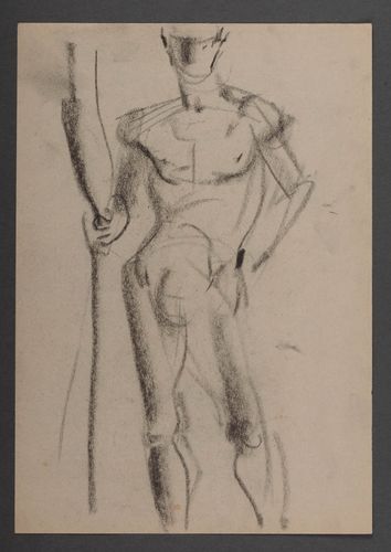 Bleistift Studie Bogenschütze - MADEheart.com