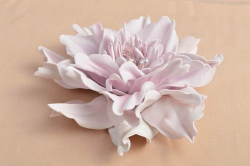 Handmade blank for brooch hairpin blank flower accessory boutonniere ideas - MADEheart.com