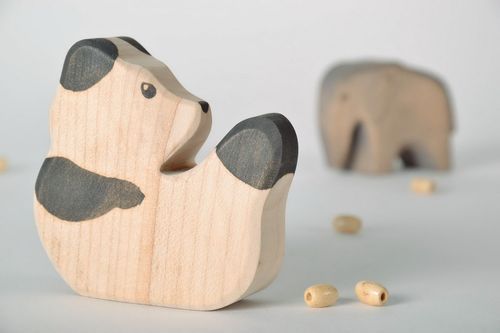 Figura de madera Panda - MADEheart.com