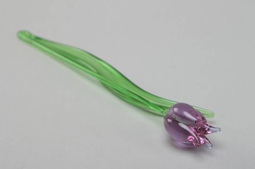 Figura de cristal artesanal Tulipán - MADEheart.com