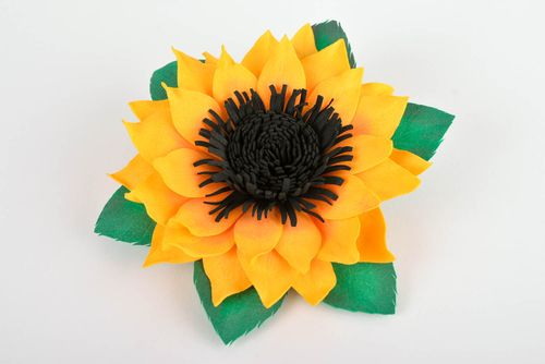 Children hair clips handmade flower barrettes stylish hair accessories for girls - MADEheart.com