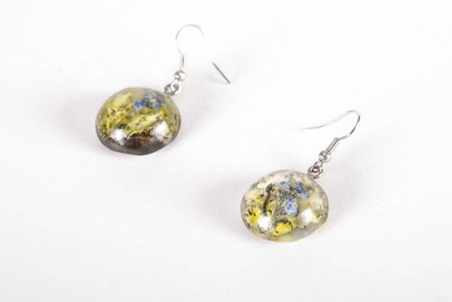 Earrings with natural flowers - MADEheart.com