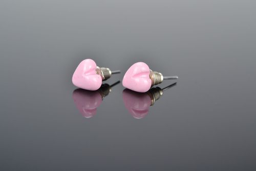 Pendientes clavos Corazones - MADEheart.com