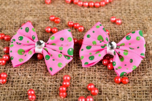 Pinzas para el pelo hechas a mano adornos para el cabello accesorio infantil - MADEheart.com