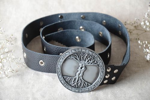 Women belt handmade leather goods designer belts accessories for women - MADEheart.com