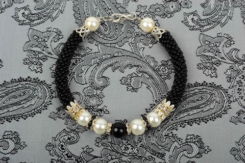 Handmade fashionable bracelet unusual accessories designer lovely jewelry - MADEheart.com