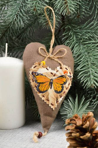 Unusual handmade soft toy stuffed toy wall decoration decorative use only - MADEheart.com