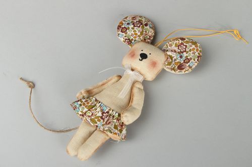 Интерьерная игрушка Кофейная мышь - MADEheart.com