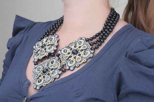 Soutache necklace  - MADEheart.com