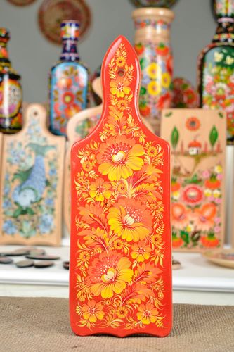 Tagliere di legno fatto a mano oggetto decorativo originale utensili da cucina - MADEheart.com