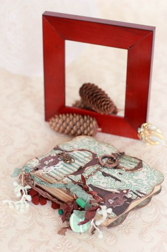 Cuaderno personalizado artesanal en estilo vintage estiloso bonito original - MADEheart.com