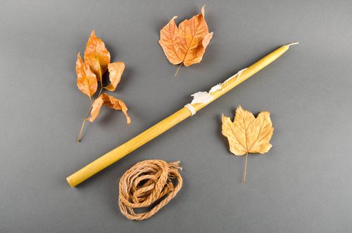 Kerze handgemacht Designer Kerze Haus Dekoration originelle Kerze aus Wachs dünn - MADEheart.com