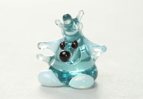 Figura artesanal de vidrio lampwork Erizo - MADEheart.com