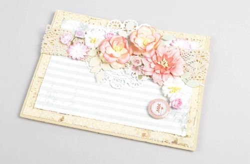 Handmade Geburtstag Karte Scrapbooking Ideen Glückwunschkarte zur Hochzeit - MADEheart.com