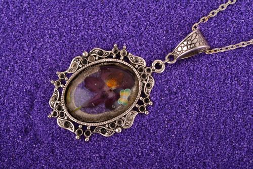 Unusual handmade neck pendant fashion accessories trendy jewelry designs - MADEheart.com