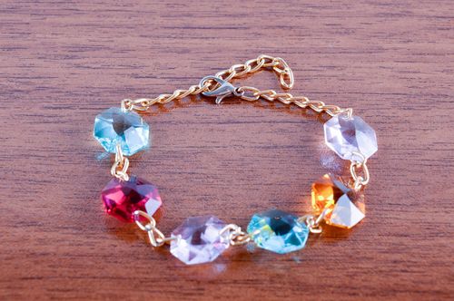 Handmade bracelet designer accessory beaded jewelry unusual bracelet gift ideas - MADEheart.com