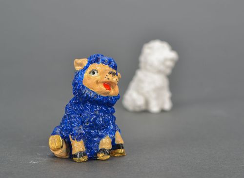 Figurine en plâtre faite main Brebis - MADEheart.com