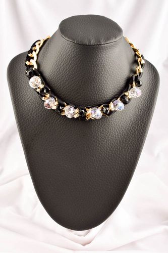 Handmade necklace designer necklace beaded necklace beads jewelry unusual gift - MADEheart.com