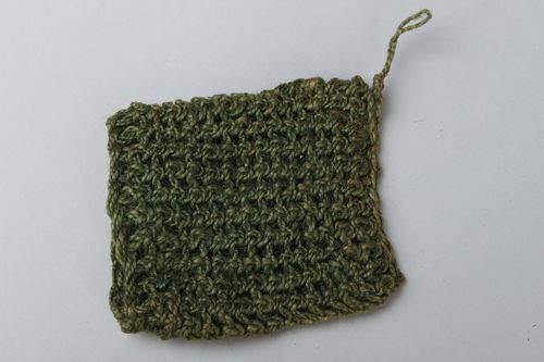 Jute crochet body scrubber  - MADEheart.com