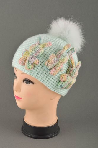 Handmade winter hat warm hat ladies winter hat fashion accessories gifts for her - MADEheart.com