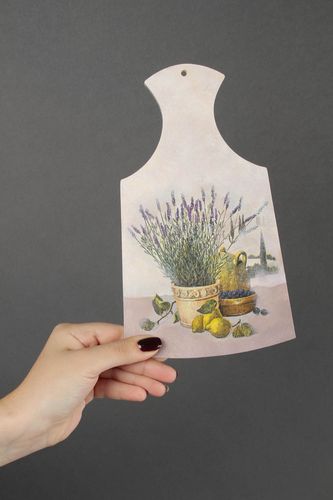 Schneidebrett Holz handmade Küchen Geschirr schön Küche Dekor Geschenk für Frau - MADEheart.com