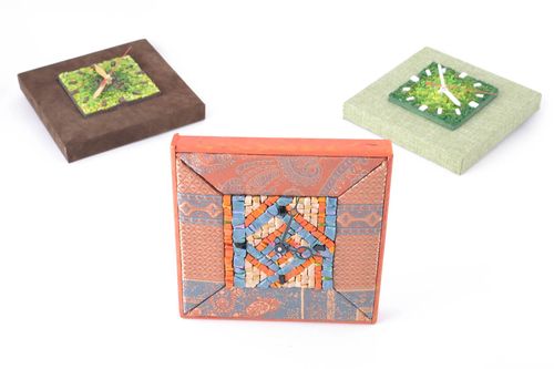 Reloj de pared con mosaico - MADEheart.com