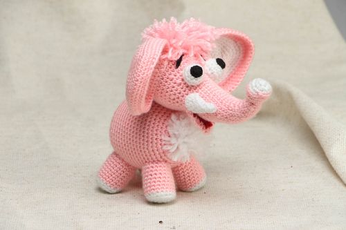 Designer crochet toy Elephant - MADEheart.com