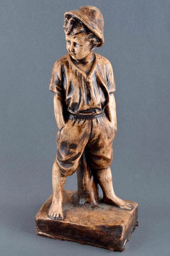 Handmade statuette unusual figurine designer plaster figurine decor ideas - MADEheart.com