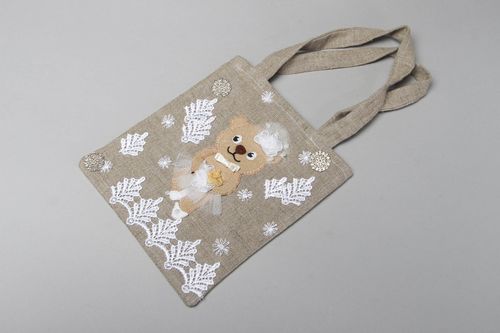 Childrens fabric shoulder bag - MADEheart.com