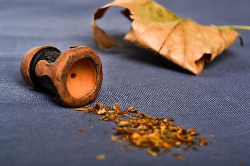 Accesorio para pipa de fumar hecho a mano artículo para fumador regalo original - MADEheart.com