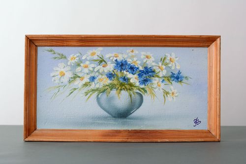 Cuadro moderno de bodegón Ramo de flores - MADEheart.com