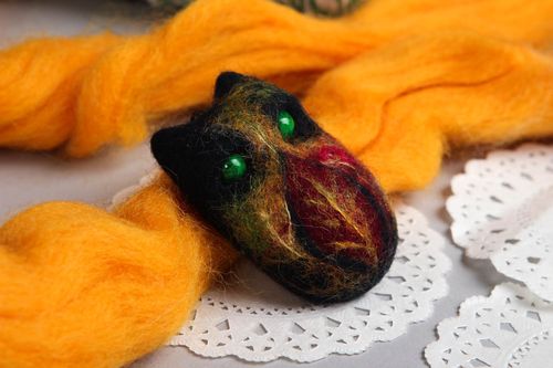 Anhänger aus Stoff handgefertigt Schmuck Anhänger interessant Designer Schmuck - MADEheart.com