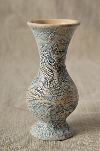 Vase argile fait main Déco maison miniature design ornements Cadeau original - MADEheart.com