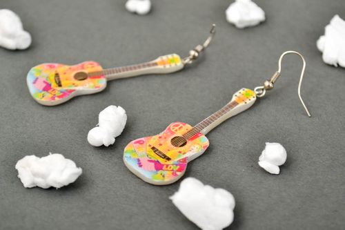 Stylish earrings handcrafted jewelry ladies earrings women accessories gift idea - MADEheart.com