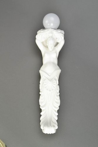 Plaster lamp Caryatid - MADEheart.com