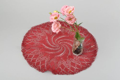 Handmade fabric napkin knitted napkin for table home textiles decor ideas - MADEheart.com