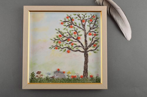 Handmade wall panel wall painting home decor ideas decorative use only - MADEheart.com