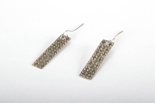 German silver earrings - MADEheart.com