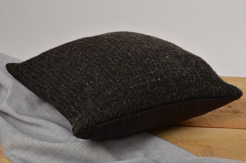 Handmade decorative pillowcase knitted pillowcase for home decorative use only - MADEheart.com