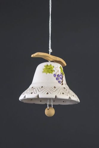 Ceramic laced bell - MADEheart.com