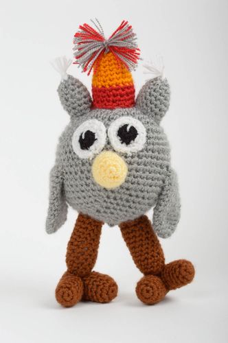 Handmade Kleinkinder Spielzeuge Haus Deko Geschenk für Kinder Stoff Tiere Eule - MADEheart.com