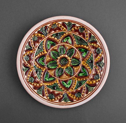 Ceramic wall plate - MADEheart.com