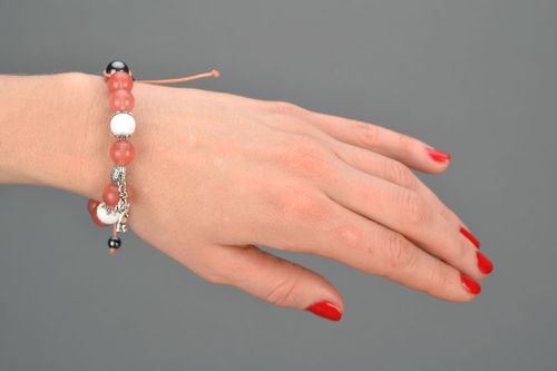 Armband aus Natursteinen - MADEheart.com