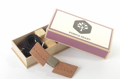 Wooden bow tie handmade designer bow tie wooden accessories present for men  - MADEheart.com
